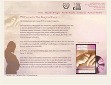 Tablet Screenshot of magicalhour.org